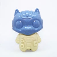 Image 1 of Catstronaut! - Light Blue Granite With Warm Vintage White