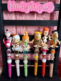 Image 1 of The Flintstones Funko Minis Luxury Beaded Pens