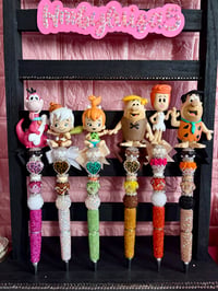 Image 2 of The Flintstones Funko Minis Luxury Beaded Pens