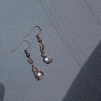 Image 2 of Copper fancy earrings 