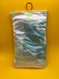 Image 2 of Somnium x Celestial Collections: Small Blue Book Bag with Diagram Print and Spiral Button