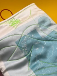 Image 5 of Somnium x Celestial Collections: Small Blue Book Bag with Diagram Print and Spiral Button