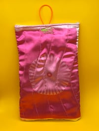 Image 2 of Somnium x Celestial Collections: Small/Medium Book Bag with Geometric Print and Star Button