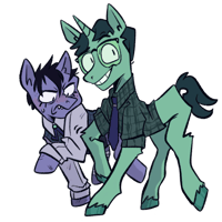 Image 1 of Nygmobbleponies Sticker