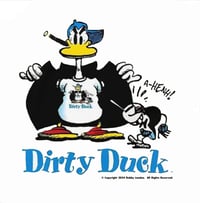 Image 1 of Bobby London's Dirty Duck white t-shirt