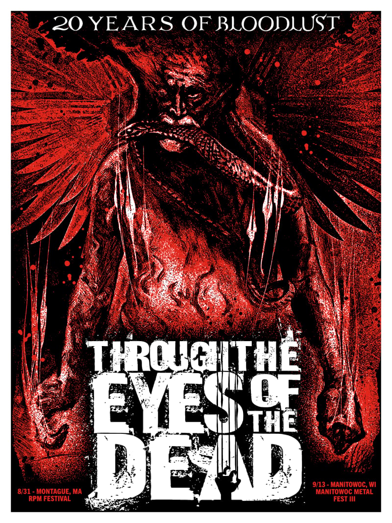 Image of Bloodlust 20th Anniversary Poster