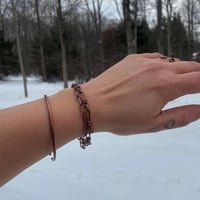 Image 4 of Pure handmade unisex copper bracelets 