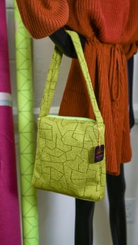 Image 5 of Shoulder Bag in Neon Green