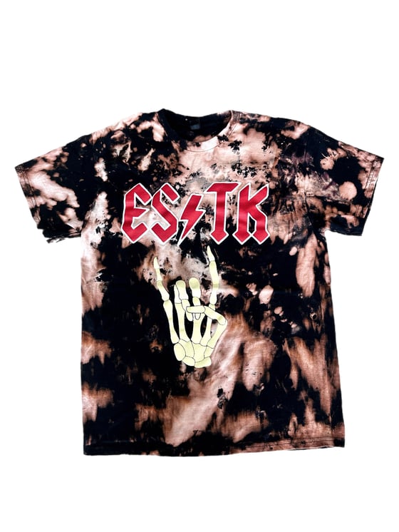 Image of Custom Bleached ESTK Tee