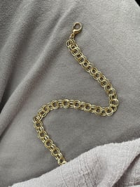 Image 1 of Interlocked handmade unisex bracelet 