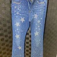 bedazzled jeans