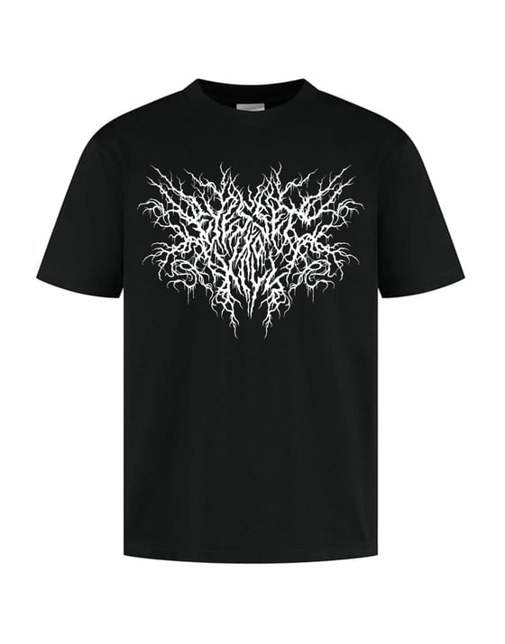 Image of Black Metal Logo Tee