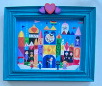 It’s A Gay World - Blue - Framed Print 