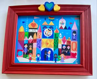 It’s A Gay World - Red - Framed Print 