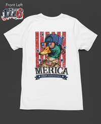 Image 3 of 250th Merica Duck Tee