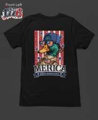 Image 5 of 250th Merica Duck Tee