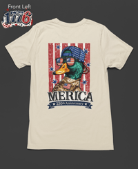 Image 1 of 250th Merica Duck Tee