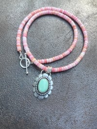 Image 2 of Pink Conch Necklace