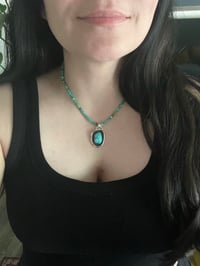 Image 3 of Turquoise Beaded Necklace