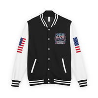 Image 1 of 250 Years USA Letterman Jacket – Patriotic Eagle Varsity Jacket