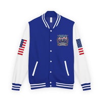 Image 5 of 250 Years USA Letterman Jacket – Patriotic Eagle Varsity Jacket