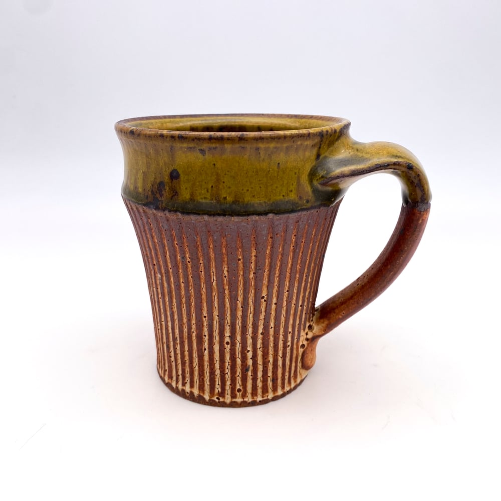 Image of Mug (amber+rust)