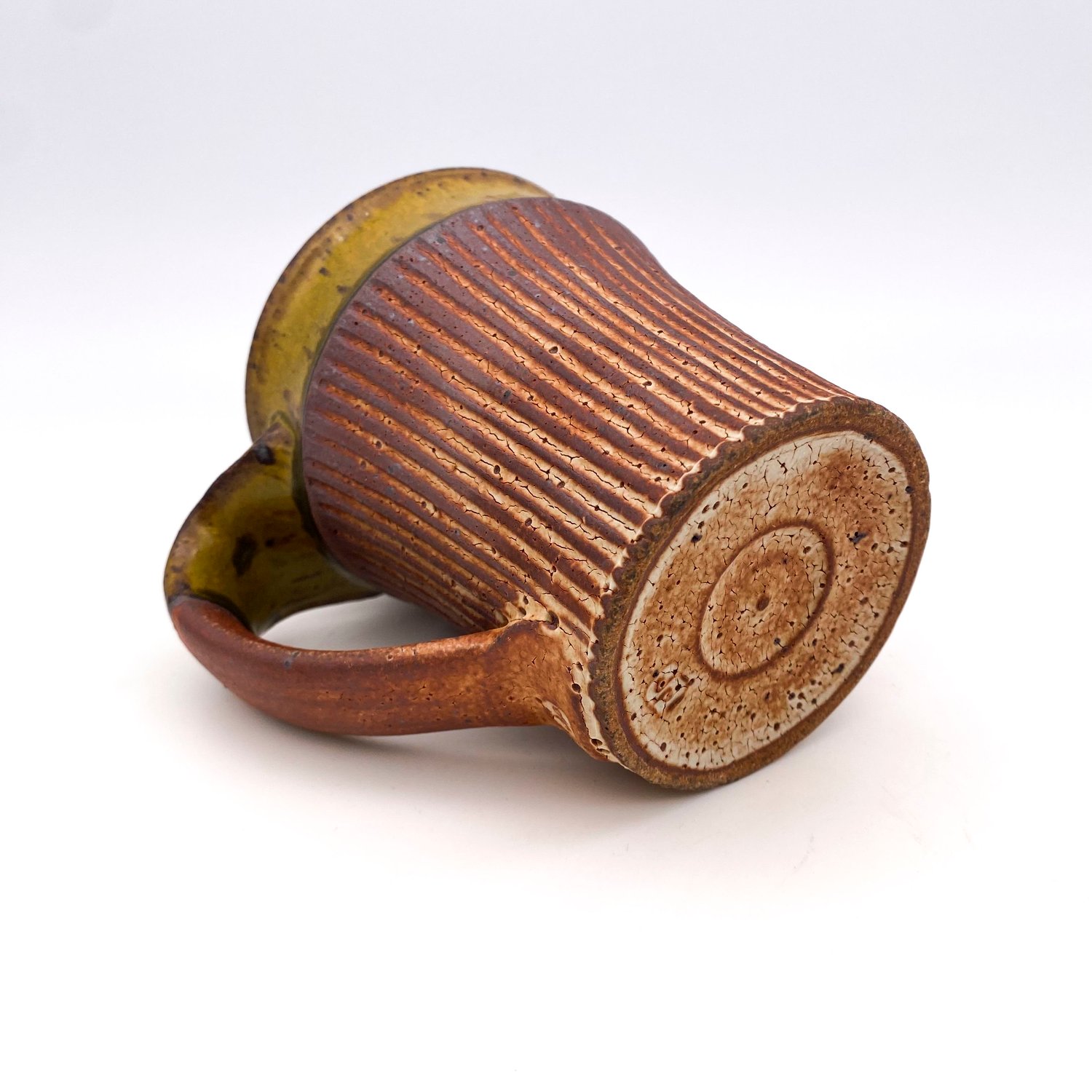Image of Mug (amber+rust)
