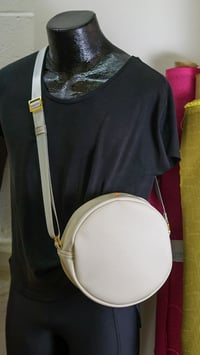Image 1 of Winnie Handbag in Ivory Vinyl