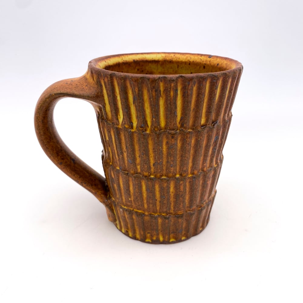 Image of Mug (yellow+rust)