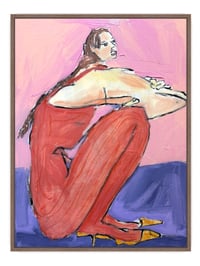 Image 1 of Girl In Red Jumpsuit