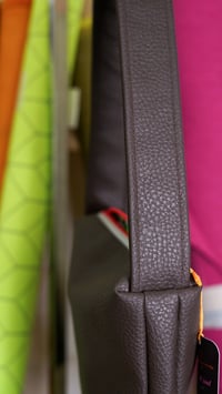 Image 4 of Shoulder Bag in Brown Faux Leather
