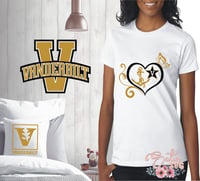 Image 4 of Vanderbilt Commodores University Designs. SVG Files, Cricut, Studio, Digital Cut Files