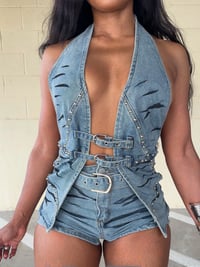 Image 2 of STRIPES DENIM