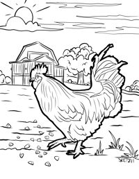 Image 4 of "Colores Del Campo" Coloring Book