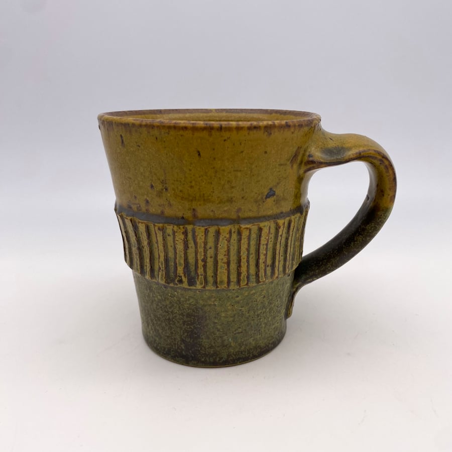 Image of Mug (mustard+green)