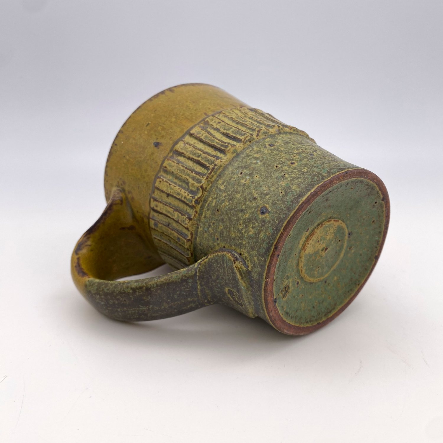 Image of Mug (mustard+green)