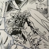 Image 2 of Escape from Snake Mountain Original Art