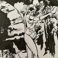 Image 4 of Escape from Snake Mountain Original Art