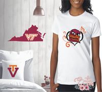 Image 6 of Virginia Tech Hokies University Designs. SVG Files, Cricut, Studio, Digital Cut Files