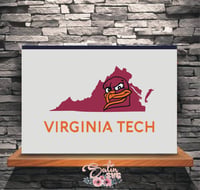 Image 20 of Virginia Tech Hokies University Designs. SVG Files, Cricut, Studio, Digital Cut Files