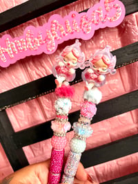 Image 1 of Dreamy Bubble Fairy Luxury Beaded Pen