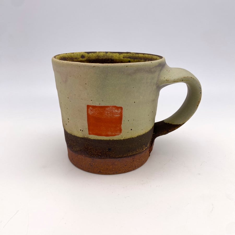 Image of Mug (square+red)