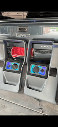 99-06 Silverado/ sierra ext cab speaker pods WITHOUT LIGHTS