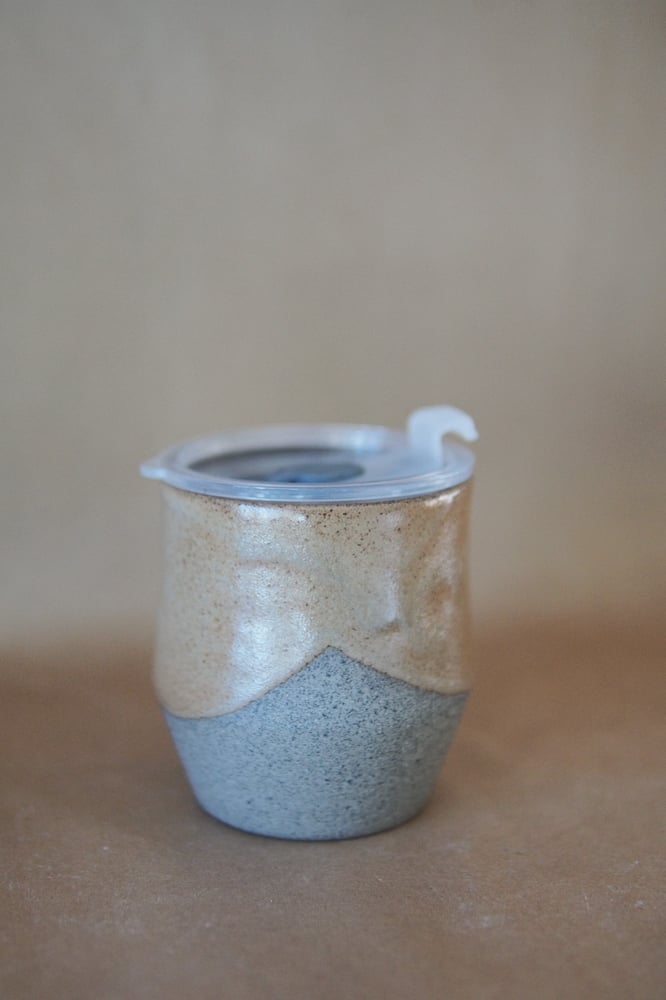 Image of Lidded tumbler - ōpapa