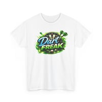 Image 2 of Dart Freak T‑Shirt – Colorful Dartboard Graphic Tee for Dart Players & Pub League Fans