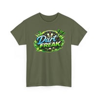 Image 5 of Dart Freak T‑Shirt – Colorful Dartboard Graphic Tee for Dart Players & Pub League Fans