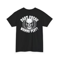 Image 1 of Dart Freak Graphic T‑Shirt – Bold Dartboard Skull Design for Players & Fans