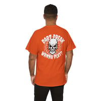 Image 5 of Dart Freak Graphic T‑Shirt – Bold Dartboard Skull Design for Players & Fans