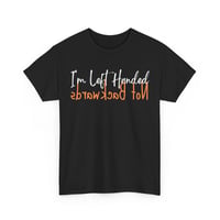 Image 2 of Left‑Handed Funny T‑Shirt – “Not Backwards” Reversed Text Graphic Tee