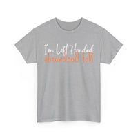 Image 3 of Left‑Handed Funny T‑Shirt – “Not Backwards” Reversed Text Graphic Tee
